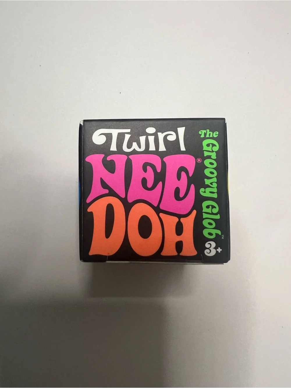 NWT MINI Schylling Twirl Groovy Glob Needoh - Blue